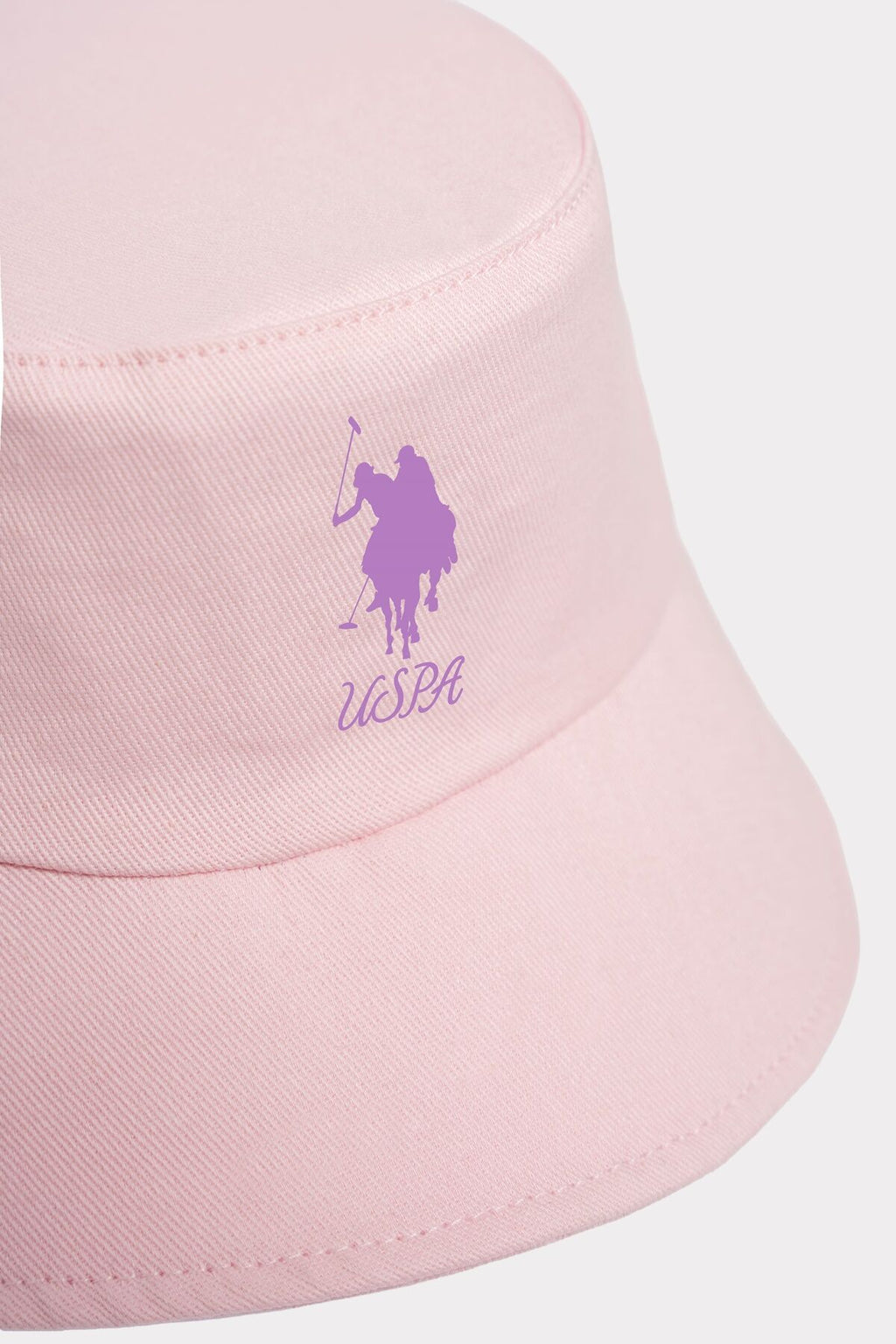U.S. Polo Assn. Kız Bebek Nakışlı Yazlık Regular Fit Pembe Şapka USB3044-C-V2