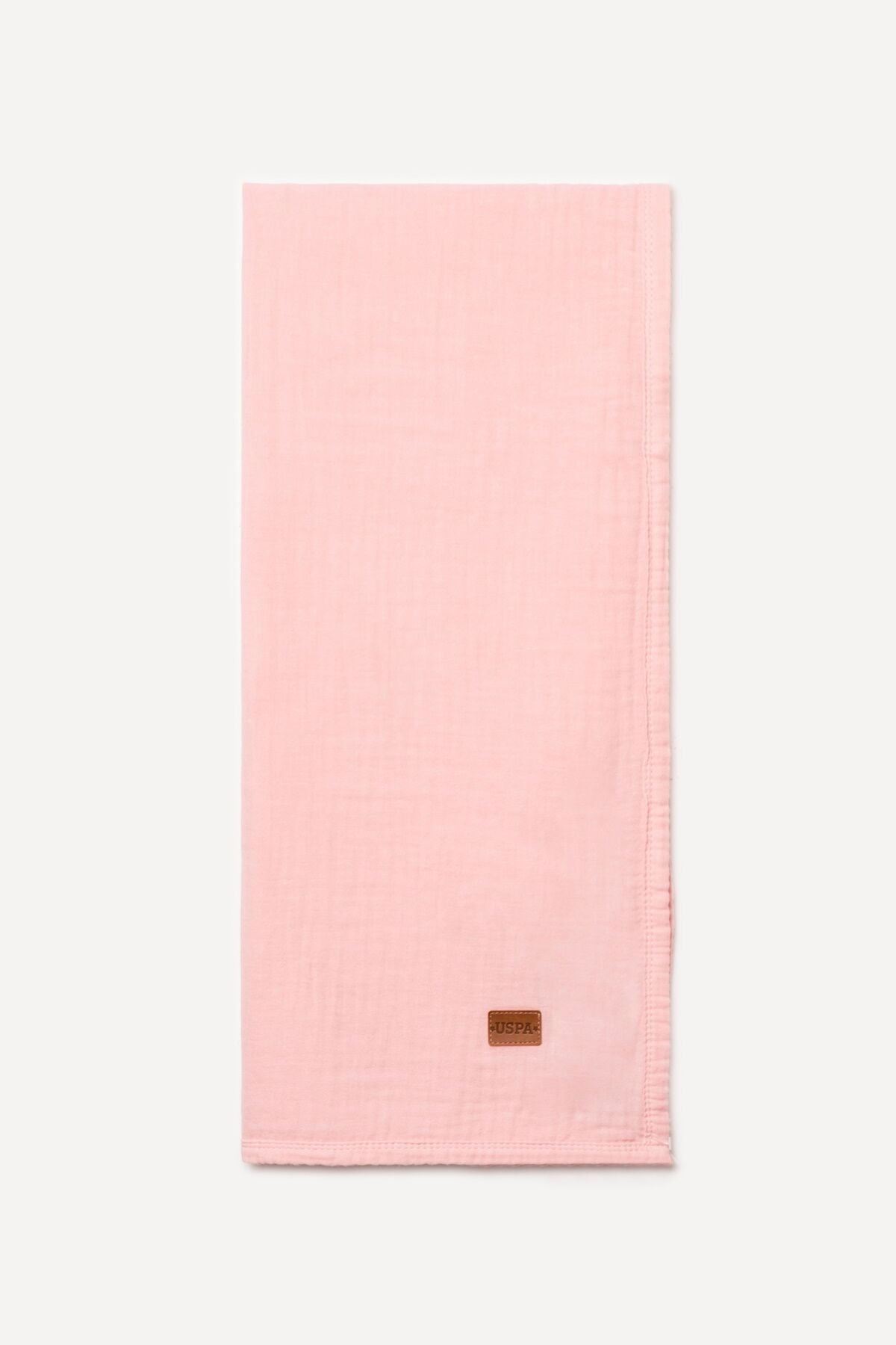 U.S. Polo Assn. Kız Bebek Yazlık Regular Fit Pembe Battaniye USB3045-C-V2