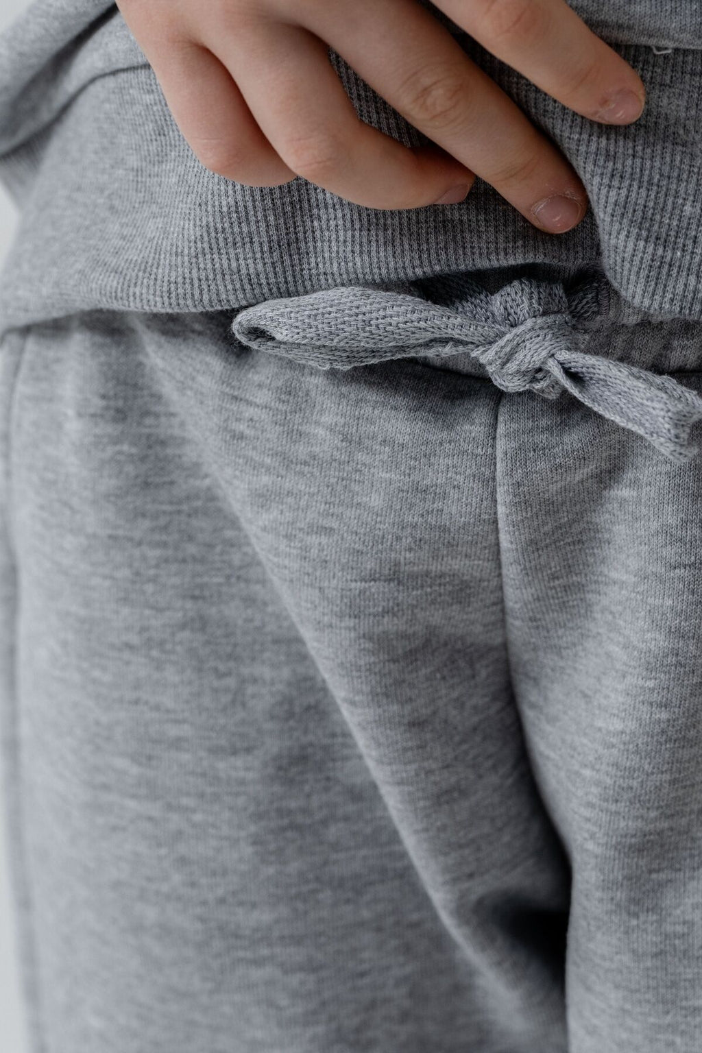 U.S. Polo Assn. Kız Çocuk Baskılı Gri Uzun Kol Eşofman Takımı US2719-C-V1