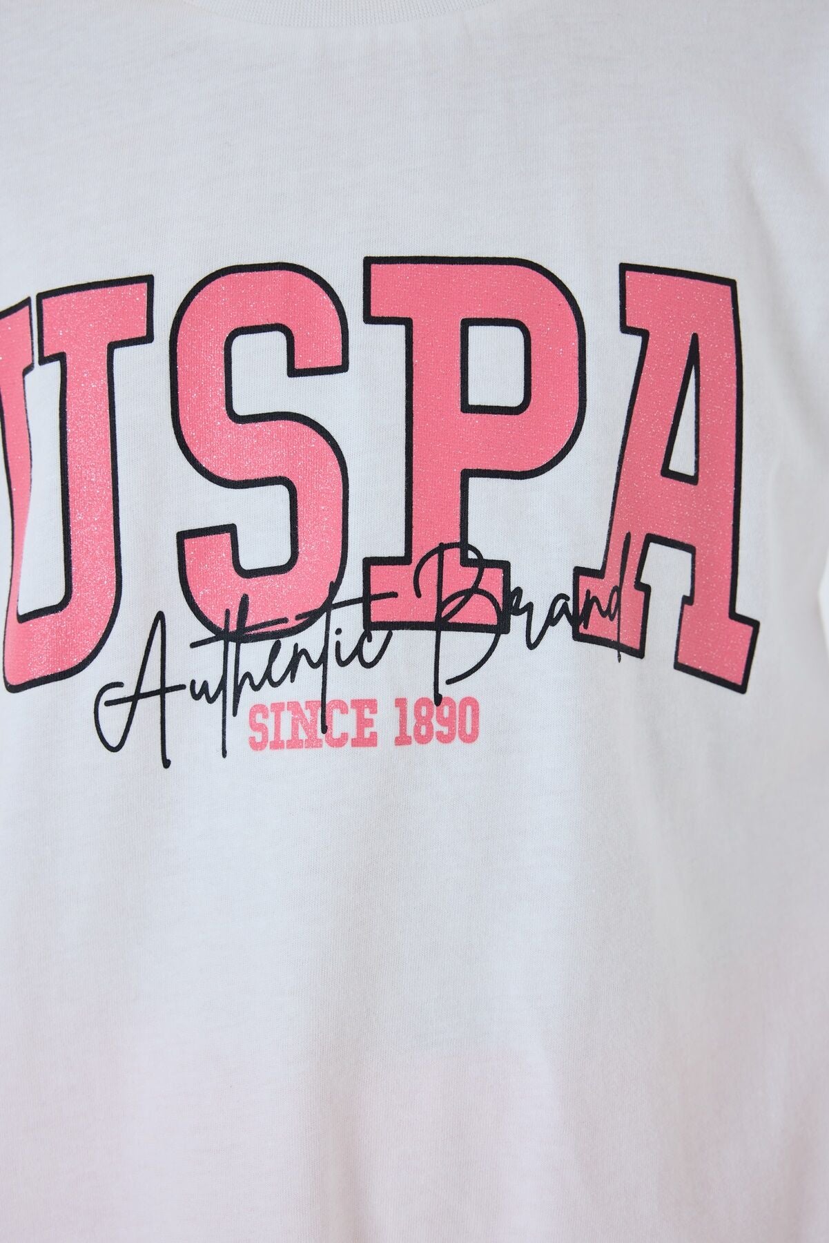U.S. Polo Assn Kız Çocuk Beyaz Şort Takım