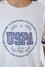 U.S. Polo Assn Kız Çocuk Beyaz Şort Takım