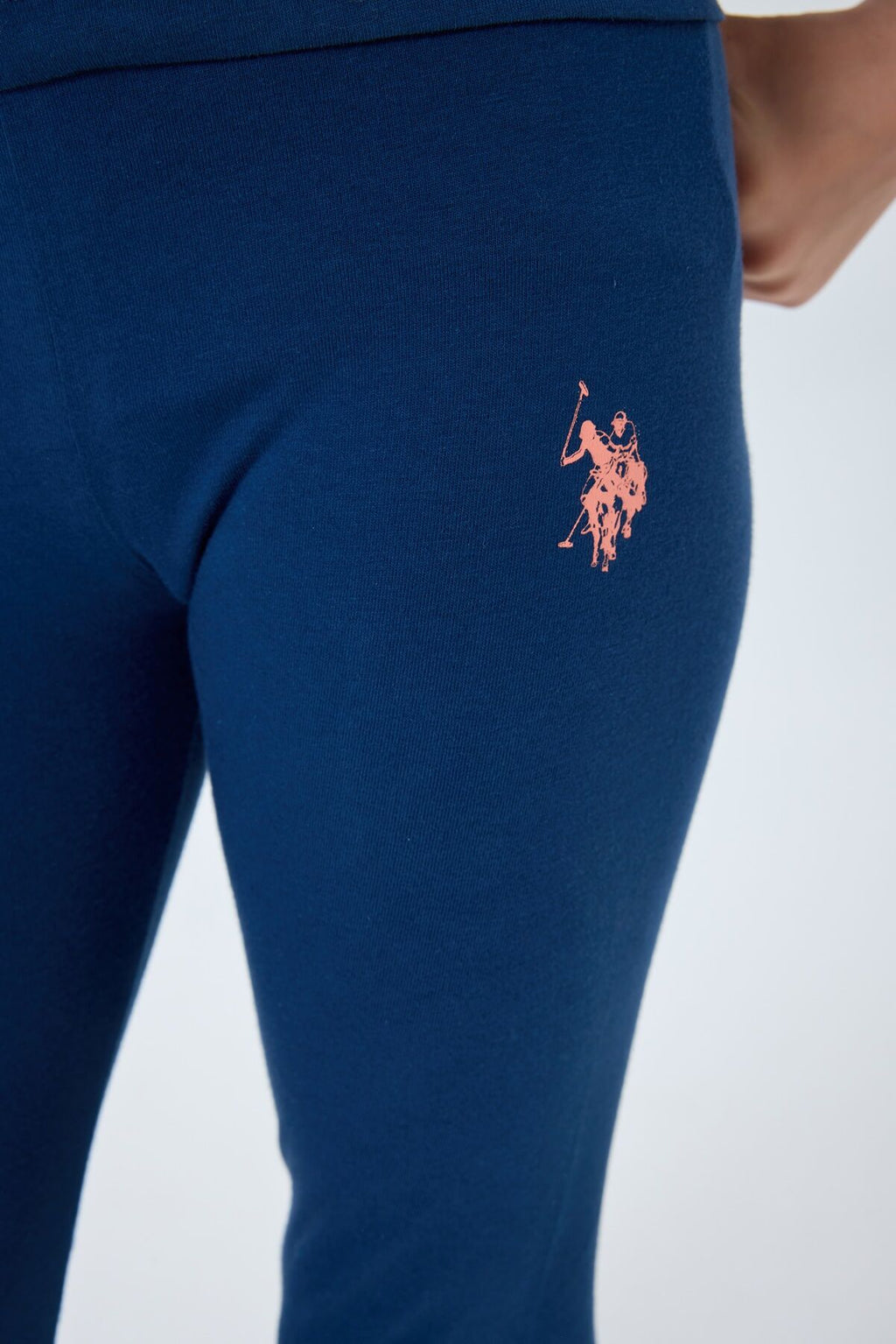 U.S. Polo Assn Kız Çocuk Lacivert Tayt Takım