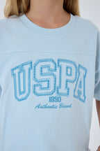 U.S. Polo Assn Kız Çocuk Mavi Bermuda Takım