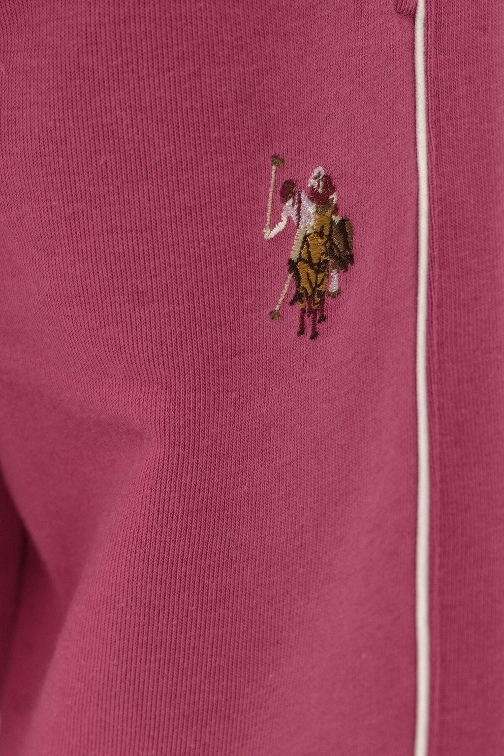 U.S. Polo Assn. Kız Çocuk Nakışlı Mor Uzun Kol Eşofman Takımı US2720-C-V3