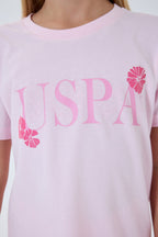 U.S. Polo Assn Kız Çocuk Pembe Pijama Takım