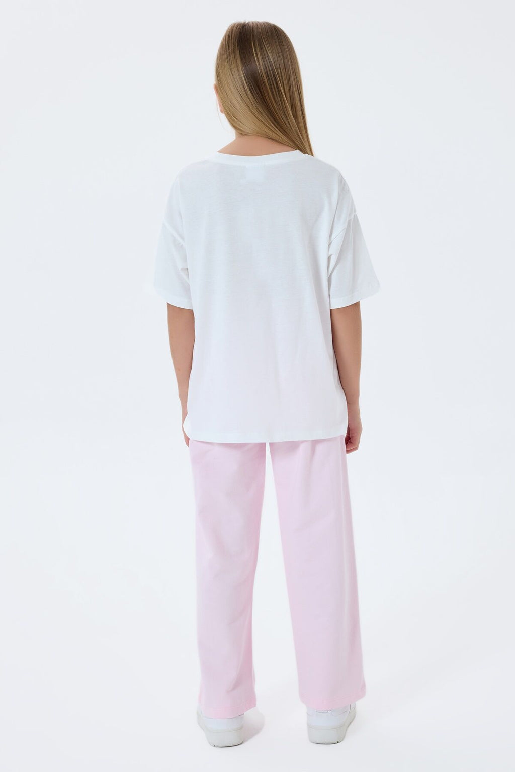 U.S. Polo Assn Kız Çocuk Pembe Pijama Takım