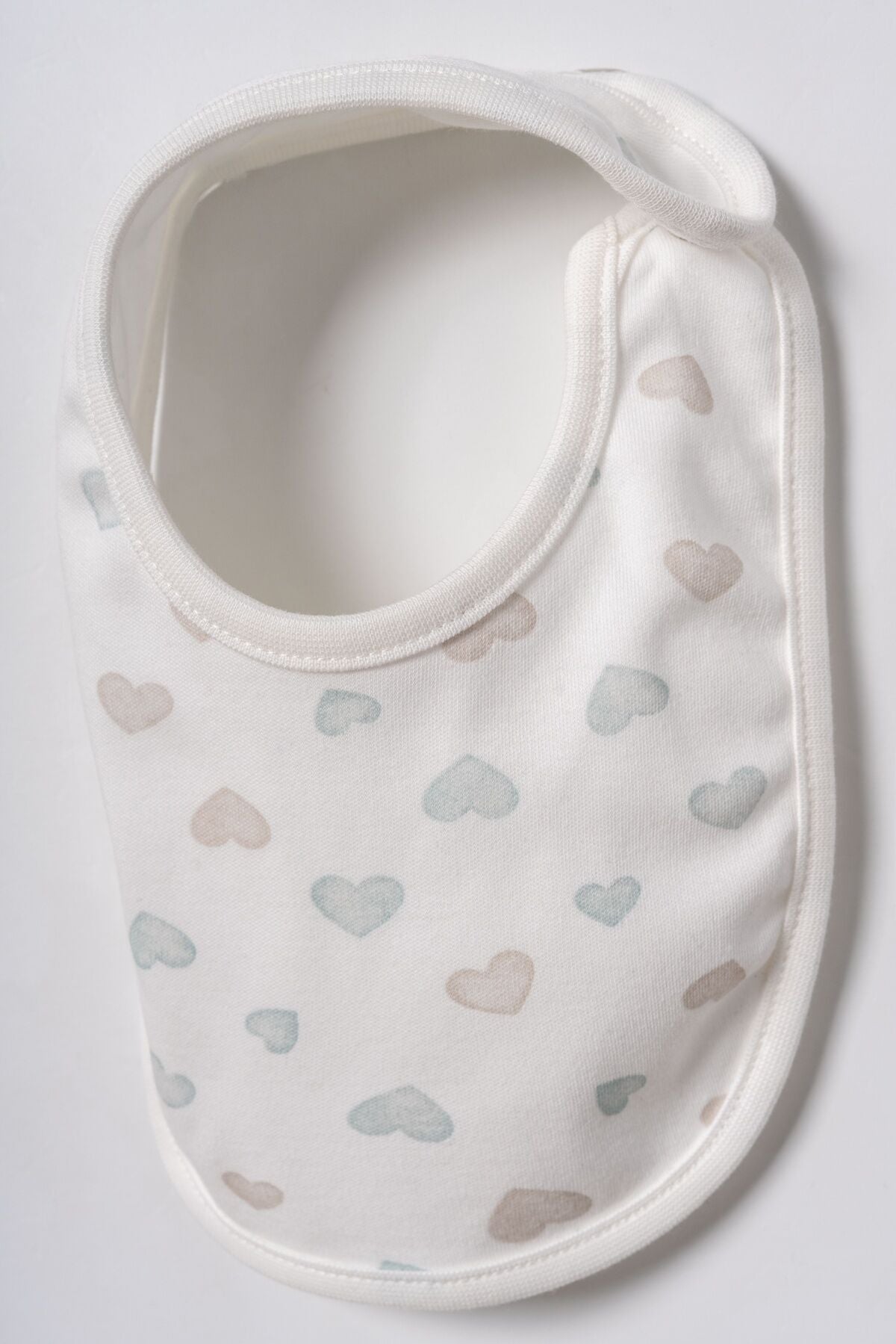 U.S. Polo Assn. Nakışlı Kız Bebek Cute Hearts Beyaz Hastane Çıkışı 5’Li Set USB3201-C-V1