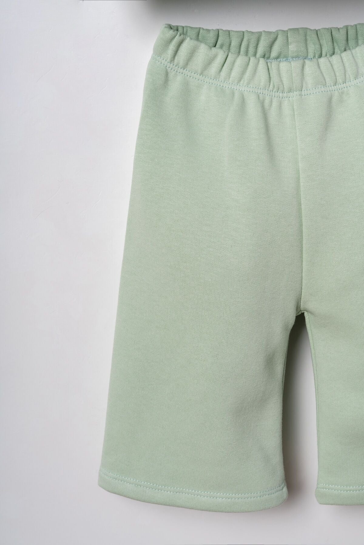 U.S. Polo Assn. Nakışlı Kız Bebek Yeşil Uzun Kol Pijama Takım USB3246-C-V1