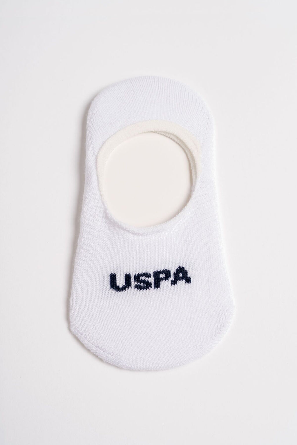 U.S. Polo Assn. Erkek Bebek Pigment Baskılı Yazlık Regular Fit Beyaz Çorap USB2601-C-V1