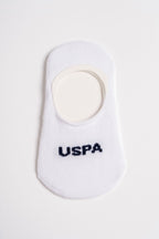 U.S. Polo Assn. Erkek Bebek Pigment Baskılı Yazlık Regular Fit Beyaz Çorap USB2601-C-V1
