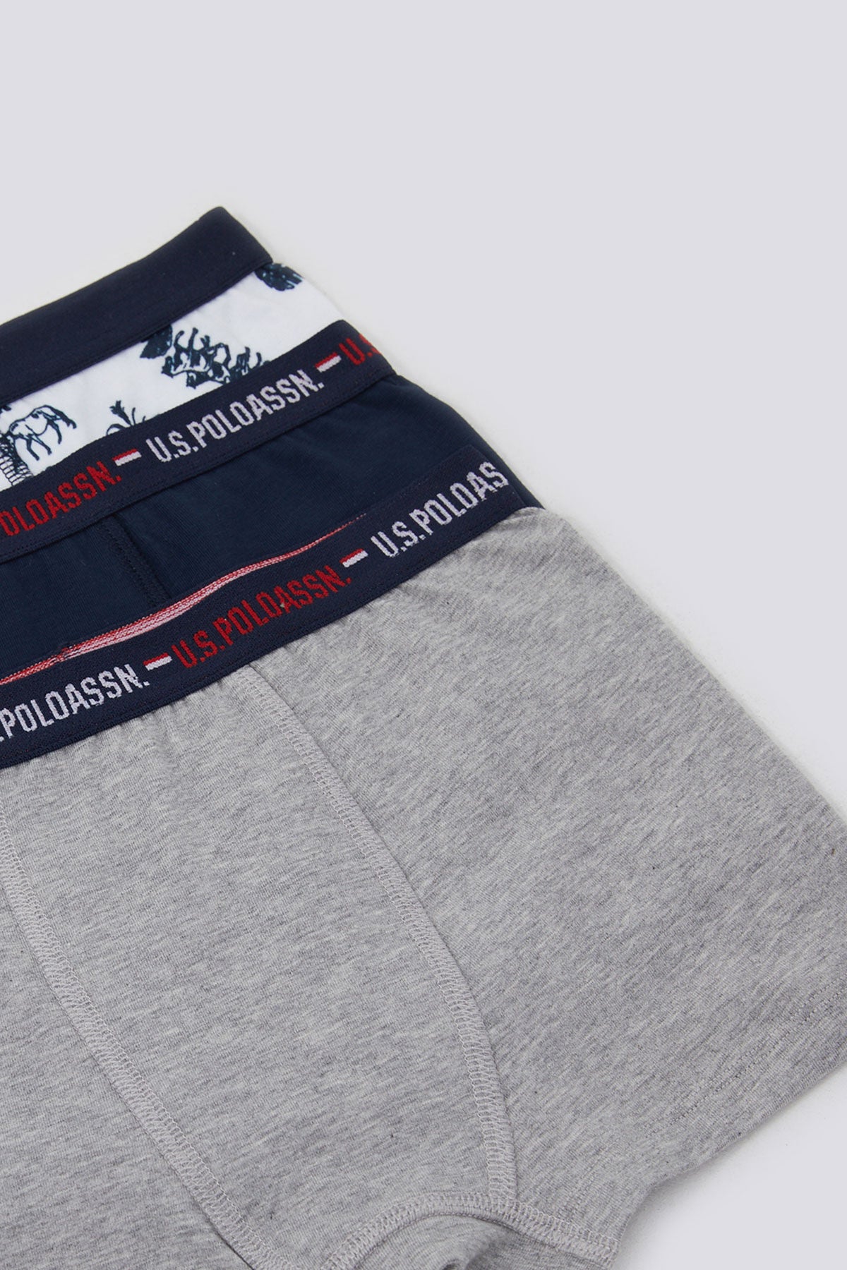 Stripe Detail Erkek Çocuk 3'lü Boxer Ürün ikincil görseli