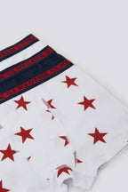 Beyaz Erkek Çocuk 3'lü Boxer