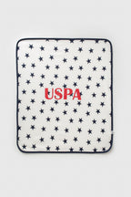 U.S. Polo Assn. Erkek Bebek Pigment Baskılı Kışlık Regular Fit Beyaz Battaniye USB2642-C-V1