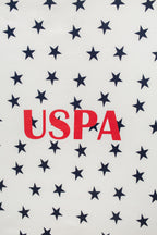 U.S. Polo Assn. Erkek Bebek Pigment Baskılı Kışlık Regular Fit Beyaz Battaniye USB2642-C-V1