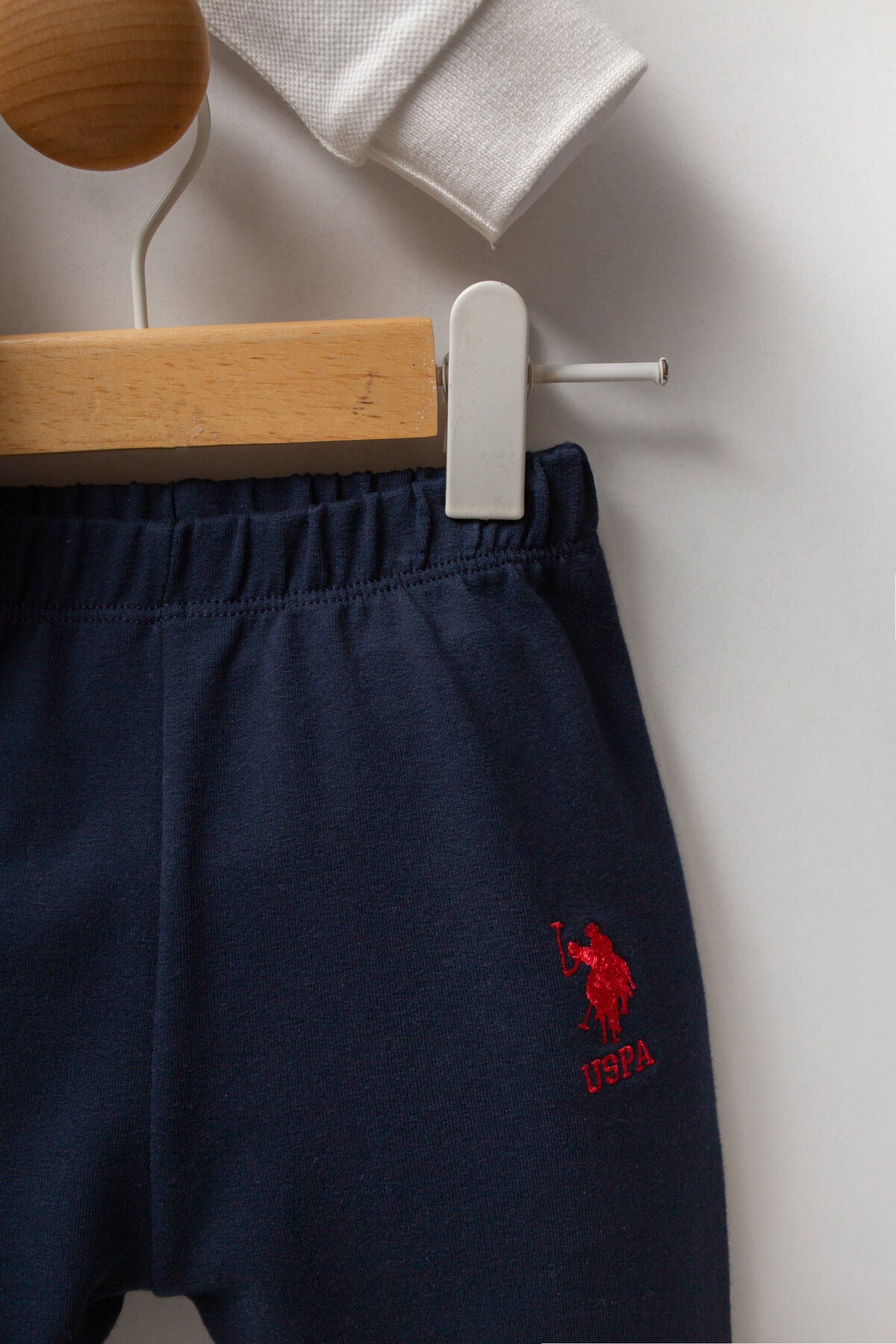 U.S. Polo Assn. Erkek Bebek Kışlık Regular Fit Beyaz Bebek Takımı USB2575-C-V4