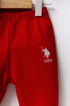 U.S. Polo Assn. Erkek Bebek Kışlık Regular Fit Yeşil Bebek Takımı USB2571-C-V1