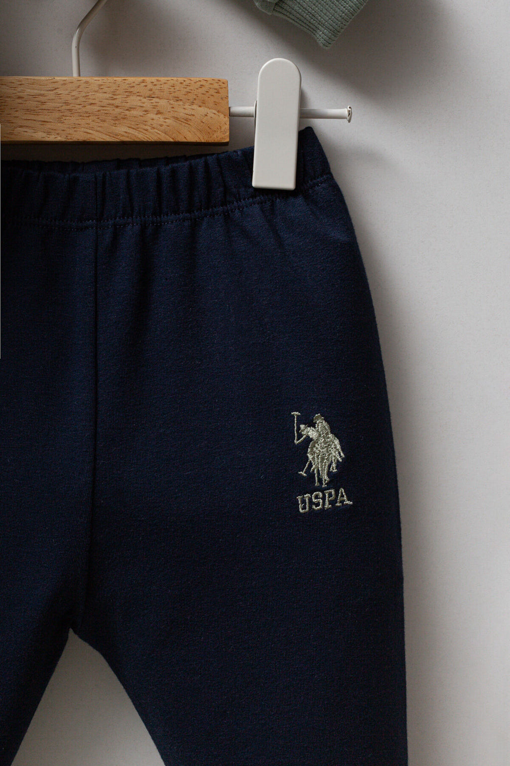 U.S. Polo Assn. Erkek Bebek Kışlık Regular Fit Yeşil Bebek Takımı USB2556-C-V1