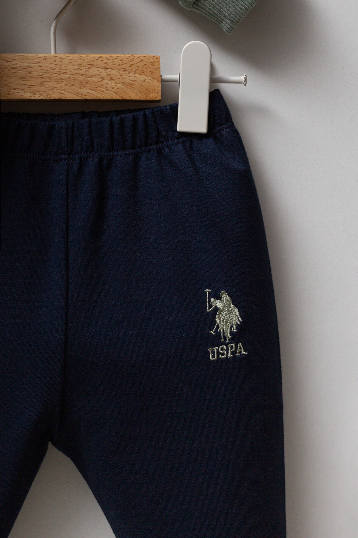 U.S. Polo Assn. Erkek Bebek Kışlık Regular Fit Yeşil Bebek Takımı USB2556-C-V1