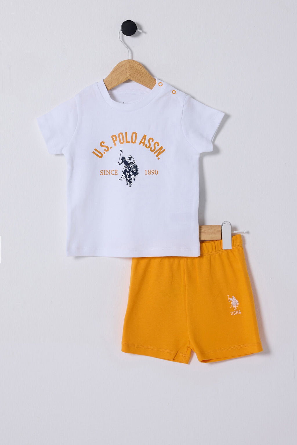 U.S. Polo Assn. Erkek Bebek Beyaz Bebek Takım