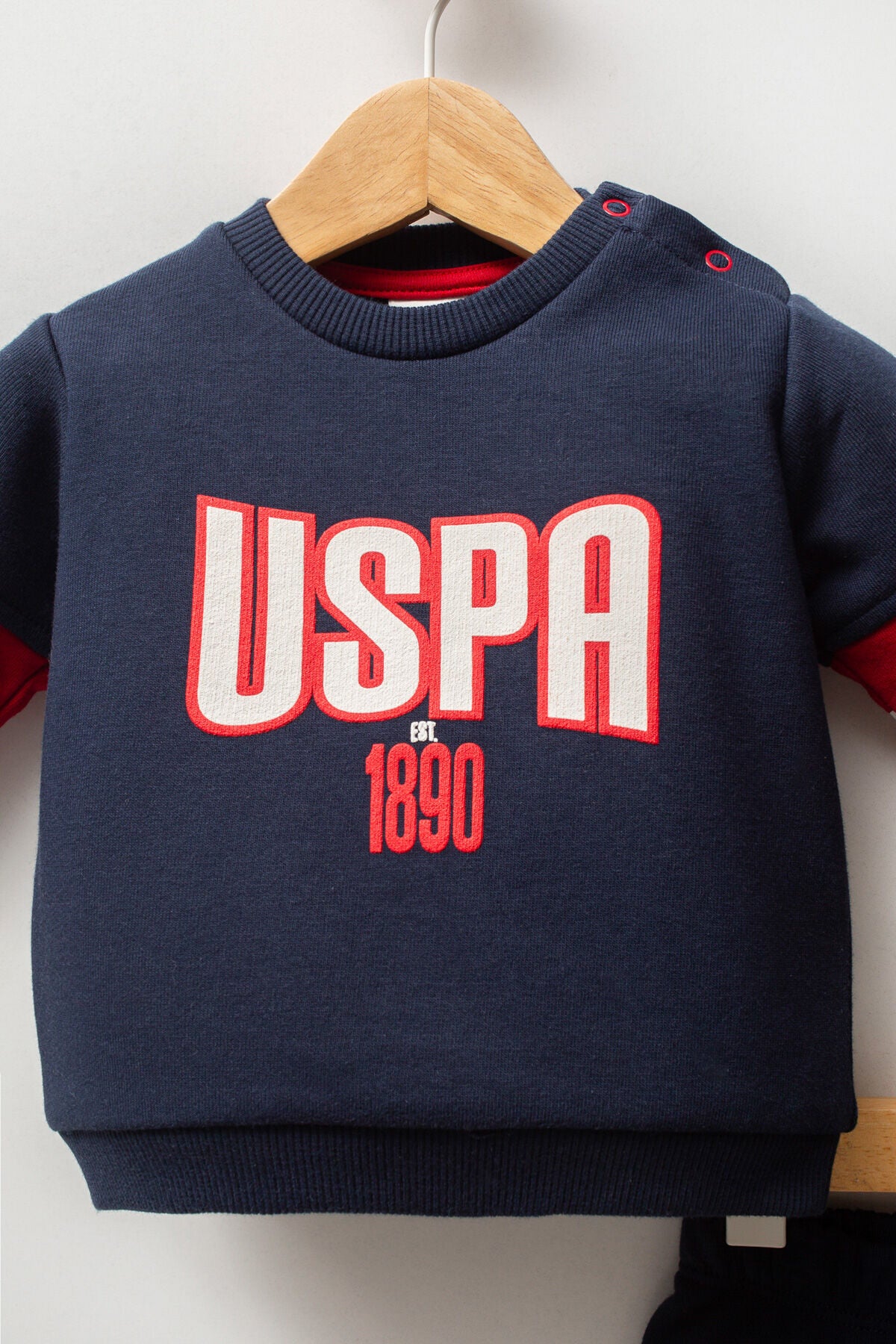 U.S. Polo Assn. Erkek Bebek Kışlık Regular Fit Lacivert Bebek Takımı USB2550-C-V2 Ürün ikincil görseli