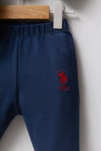 U.S. Polo Assn. Erkek Bebek Kışlık Regular Fit Mavi Bebek Takımı USB2574-C-V1
