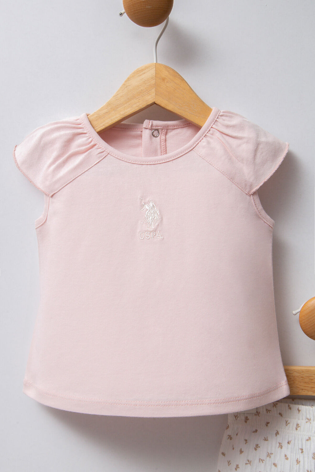 U.S. Polo Assn. Kız Bebek Pembe Bebek Takım
