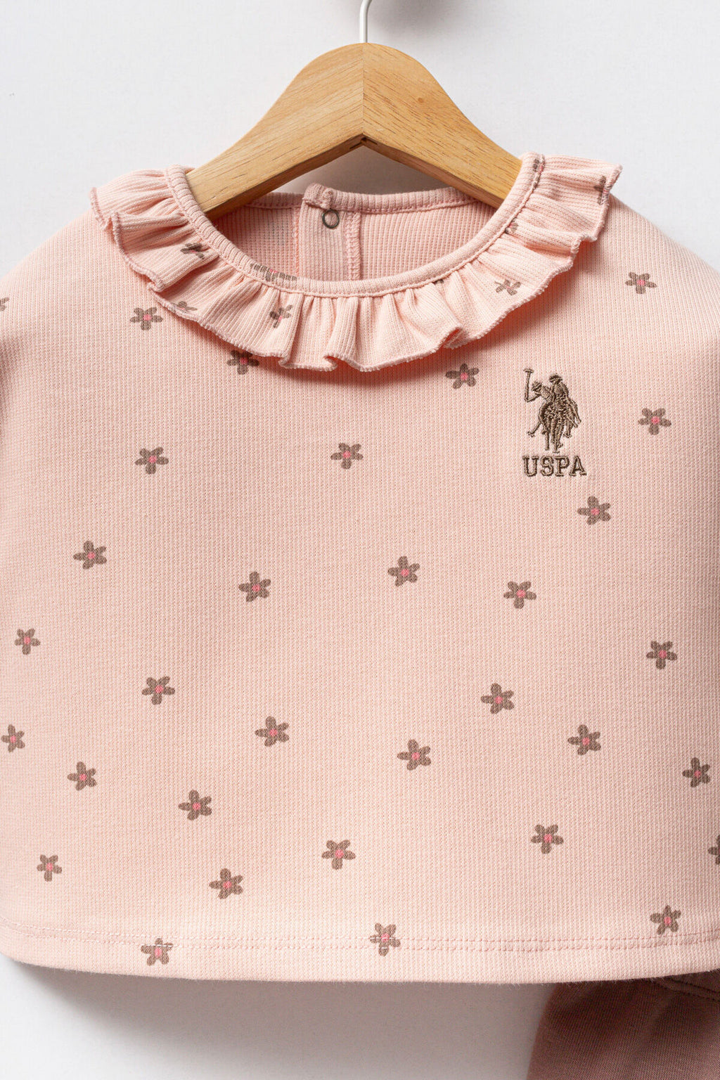 U.S.POLO ASSN KIZ BEBEK 2Lİ TAKIM