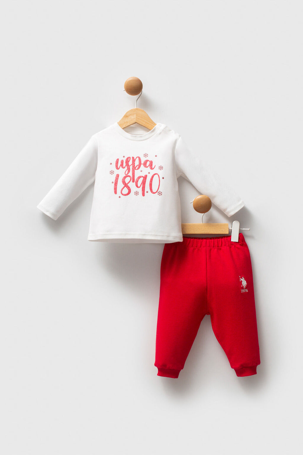 U.S.POLO ASSN KIZ BEBEK 3LÜ TAKIM