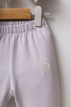 U.S. Polo Assn. Kız Bebek Kışlık Regular Fit Mor Bebek Takımı USB2771-C-V2