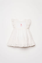 Us.Polo Assn. Kız Bebek Beyaz Elbise
