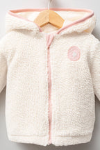 U.S. Polo Assn. Kız Bebek Kışlık Regular Fit Krem Mont USB2776-C-V1