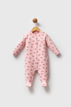 U.S. Polo Assn. Kız Bebek Kışlık Regular Fit Pembe Tulum USB2715-C-V1
