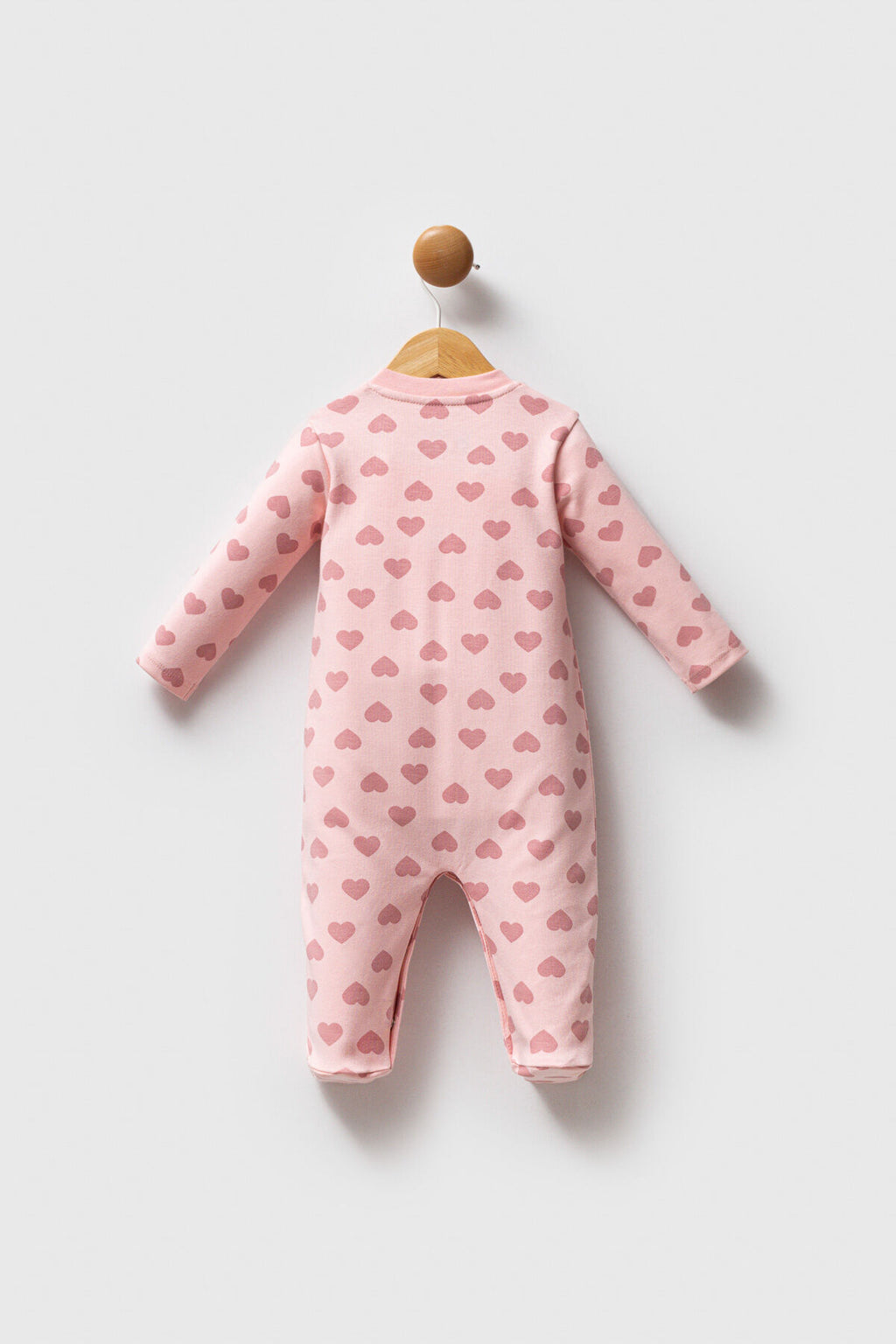 U.S. Polo Assn. Kız Bebek Kışlık Regular Fit Pembe Tulum USB2715-C-V1