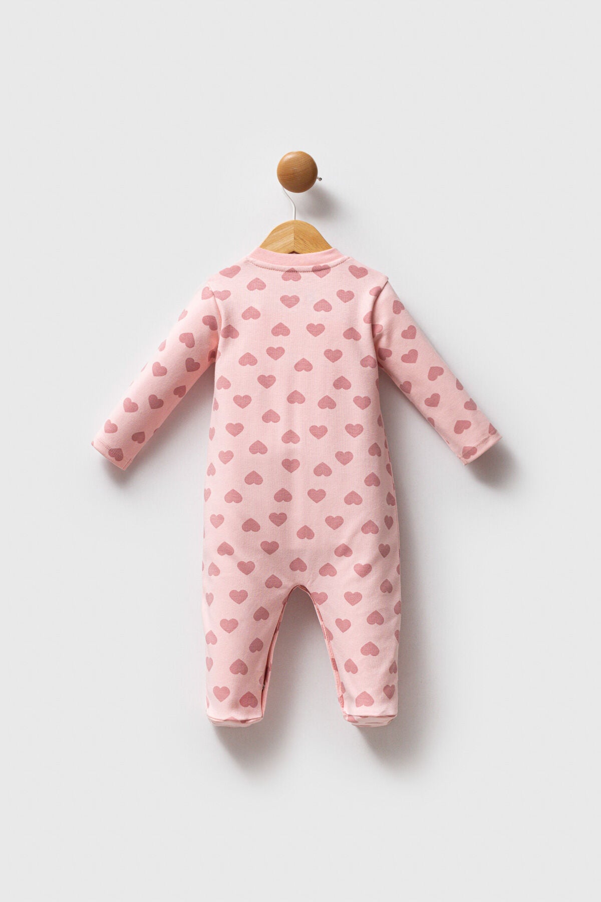 U.S. Polo Assn. Kız Bebek Kışlık Regular Fit Pembe Tulum USB2715-C-V1