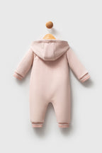 U.S. Polo Assn. Kız Bebek Kışlık Regular Fit Pembe Tulum USB2745-C-V1