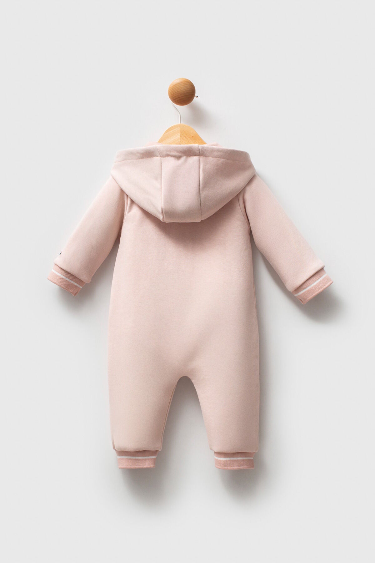 U.S. Polo Assn. Kız Bebek Kışlık Regular Fit Pembe Tulum USB2745-C-V1