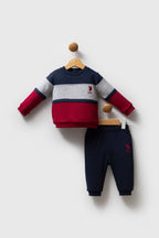 U.S. Polo Assn. Erkek Bebek Kışlık Regular Fit Lacivert Bebek Takımı USB2562-C-V1