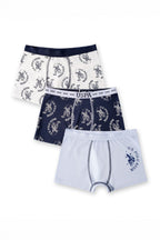 U.S. Polo Assn. Erkek Çocuk Kışlık Regular Fit Lacivert Boxer US2245-C-V1