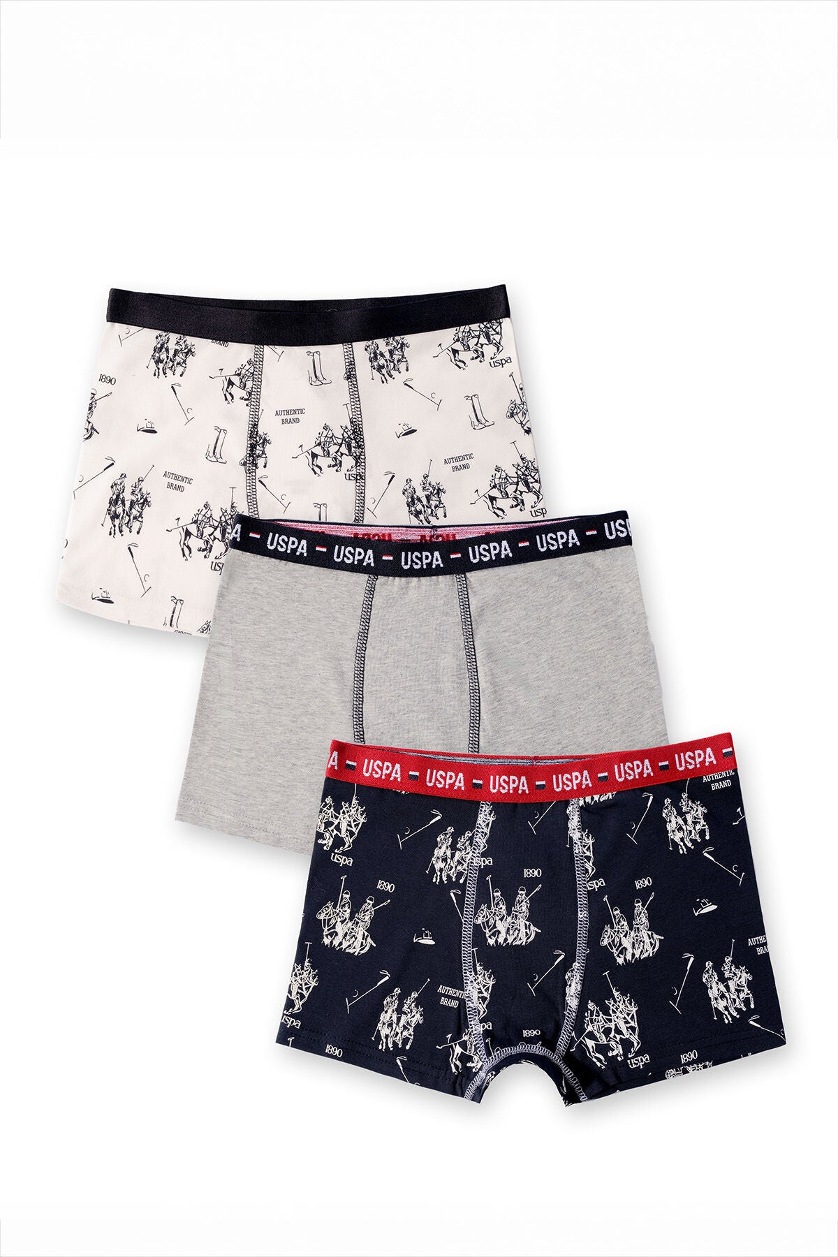 U.S. Polo Assn. Erkek Çocuk Kışlık Regular Fit Lacivert Boxer US2250-C-V1 Ürün ana görseli