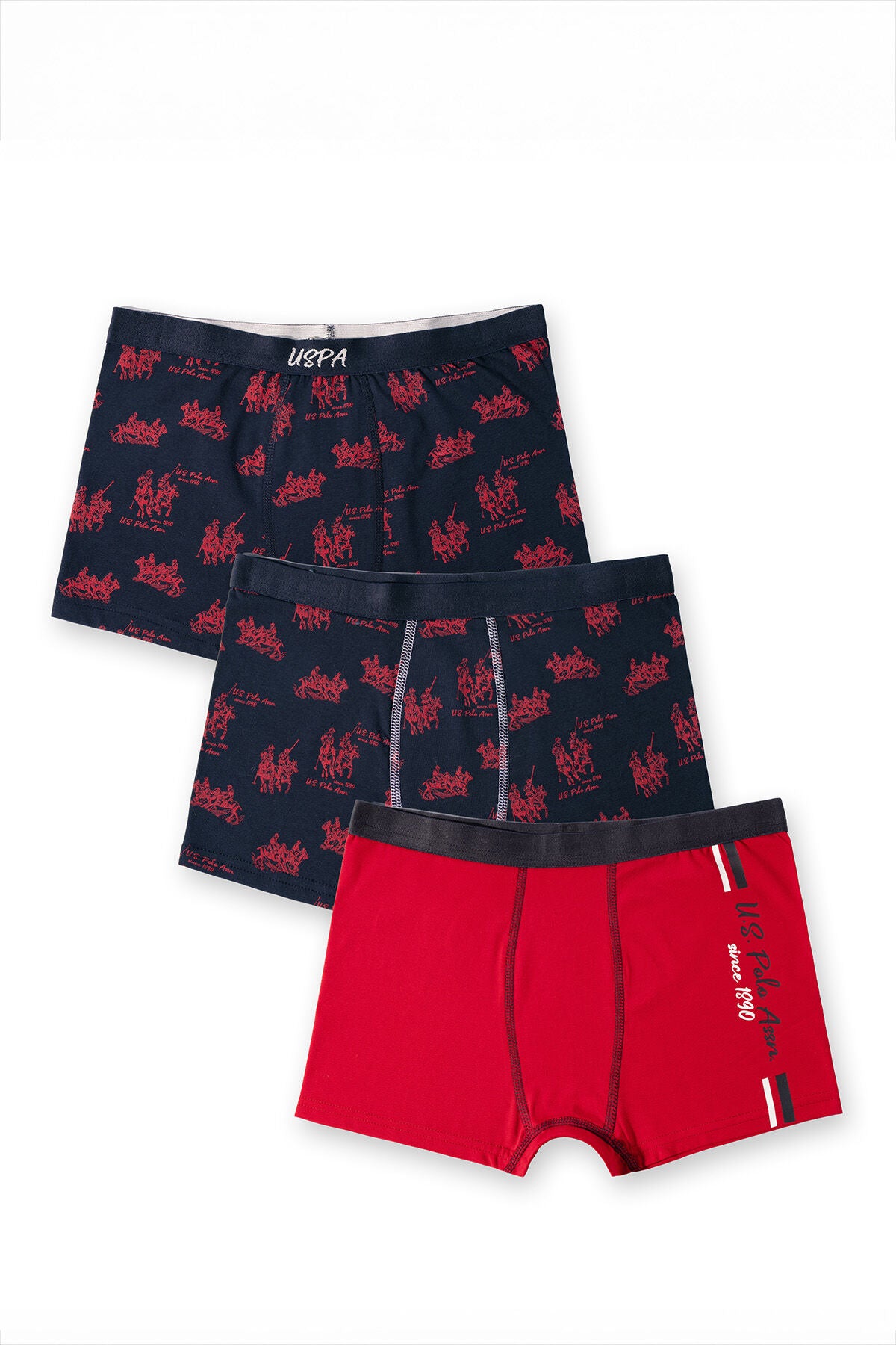 U.S. Polo Assn. Erkek Çocuk Kışlık Regular Fit Lacivert Boxer US2251-C-V1 Ürün ana görseli