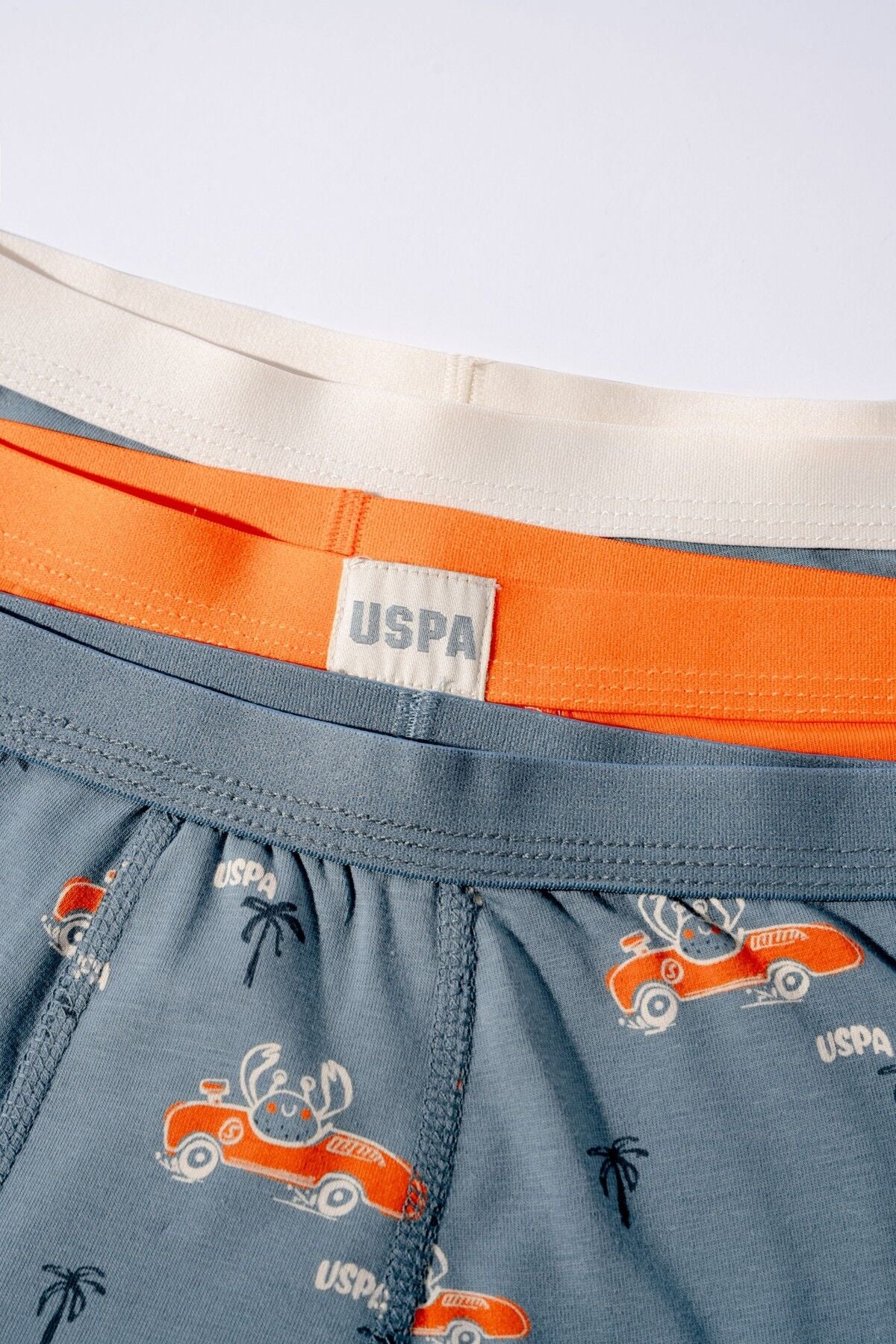 U.S.POLO ERKEK ÇOCUK 3 LÜ BOXER TAKIM