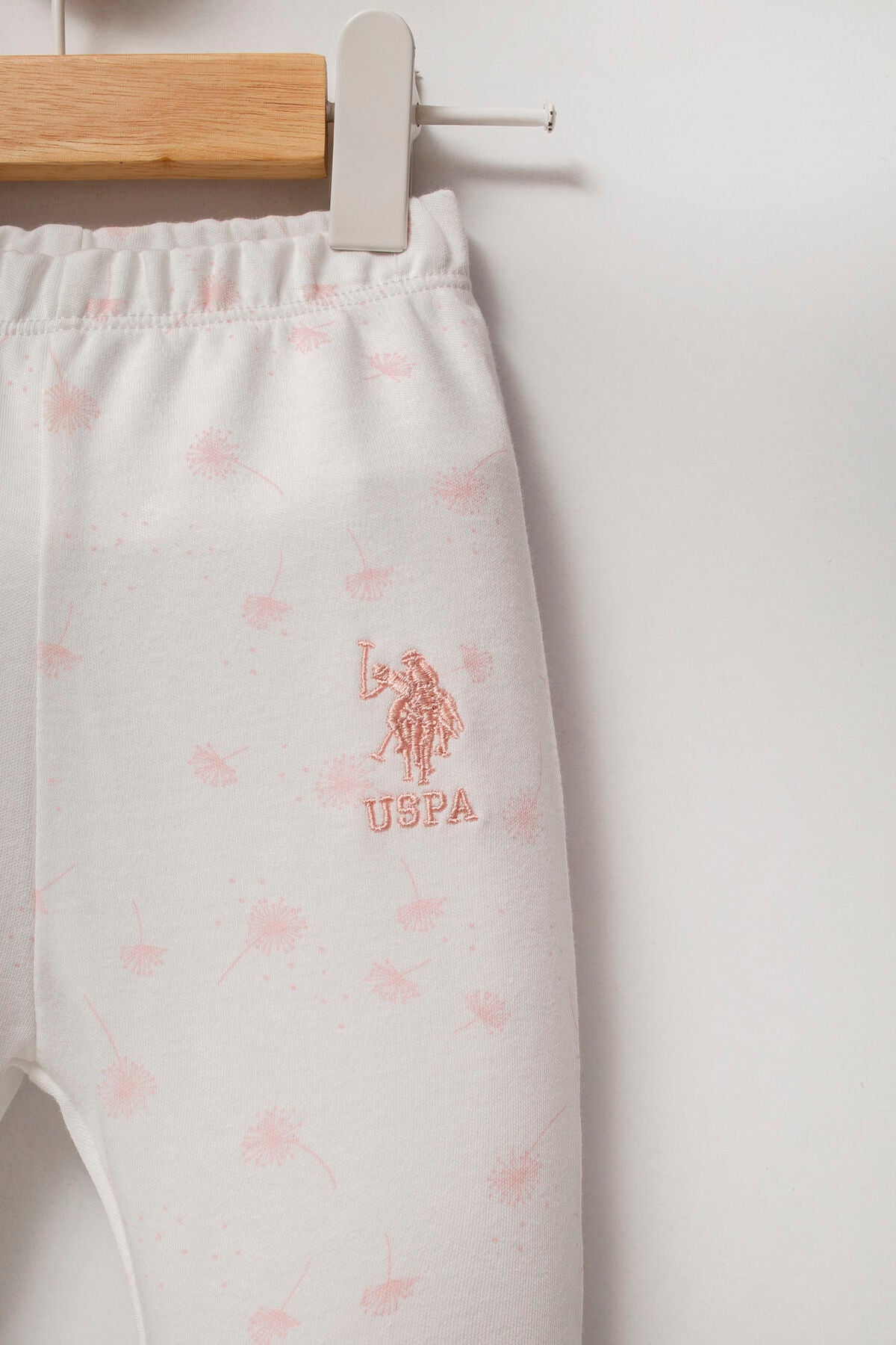 U.S. Polo Assn. Kız Bebek Kışlık Regular Fit Beyaz Bebek Takımı USB2648-C-V1 Ürün ikincil görseli