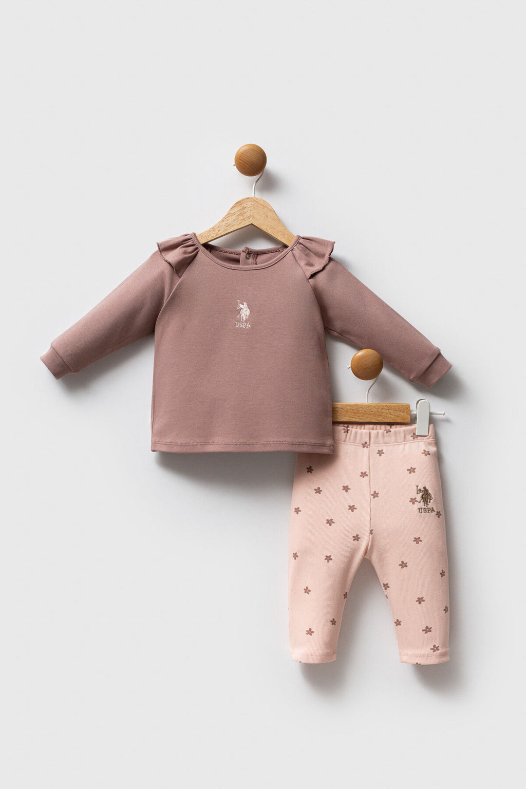 U.S.POLO KIZ BEBEK 2Lİ TAKIM