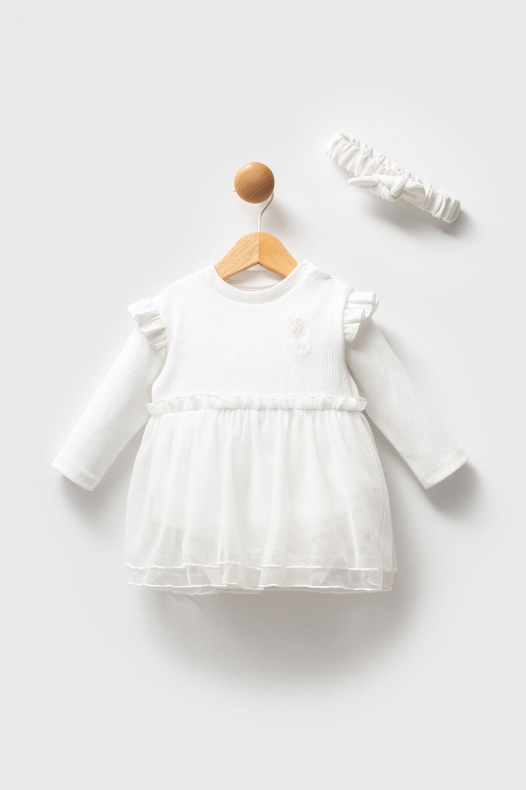 U.S.POLO KIZ BEBEK BODY ELBİSE