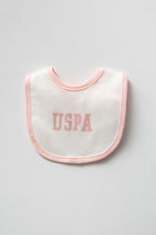 U.S. Polo Assn. Kız Bebek Bisiklet Yaka Pigment Baskılı Kışlık Regular Fit Beyaz Hastane Çıkışı USB2651-C-V1