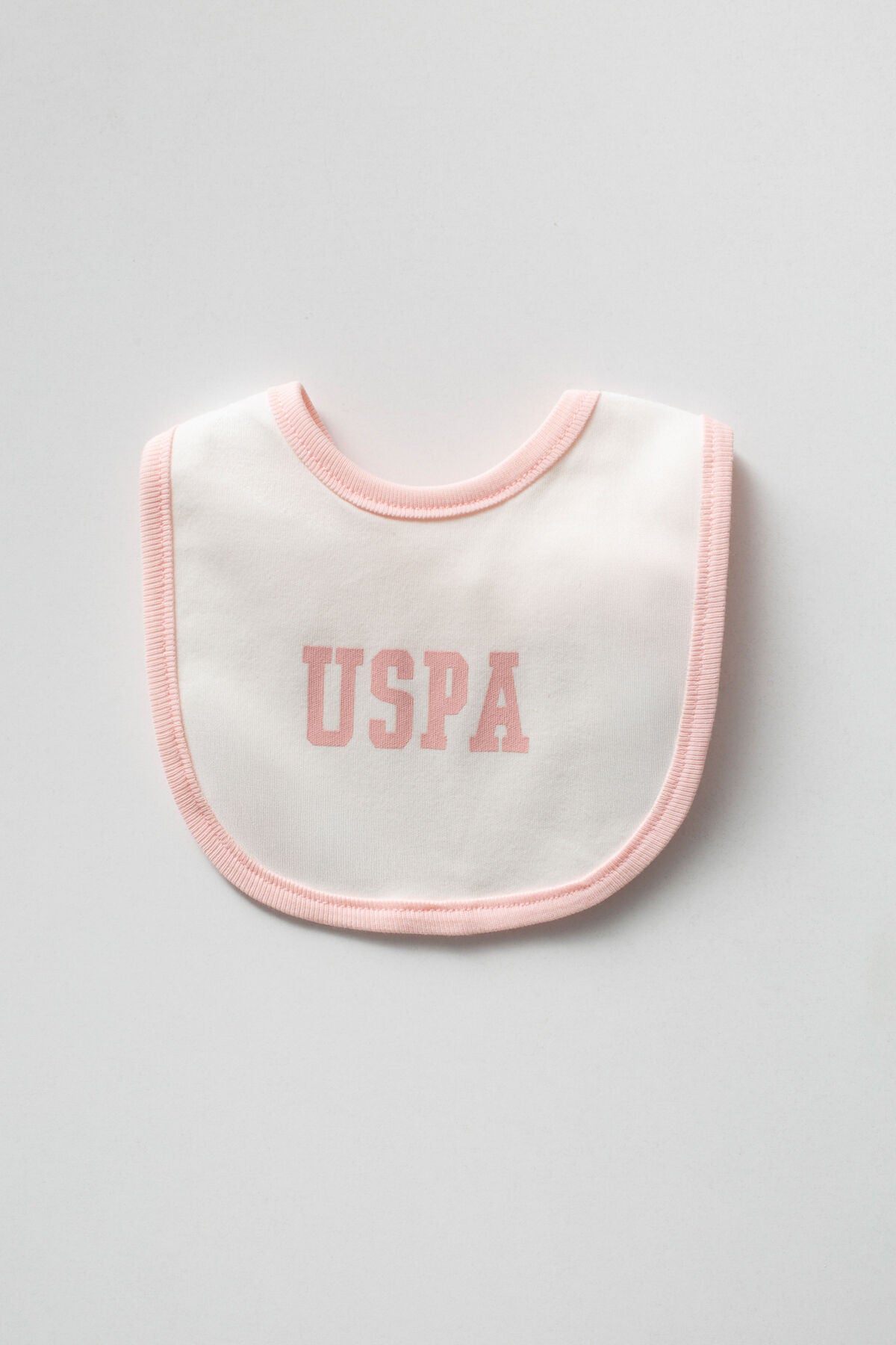 U.S. Polo Assn. Kız Bebek Bisiklet Yaka Pigment Baskılı Kışlık Regular Fit Beyaz Hastane Çıkışı USB2651-C-V1