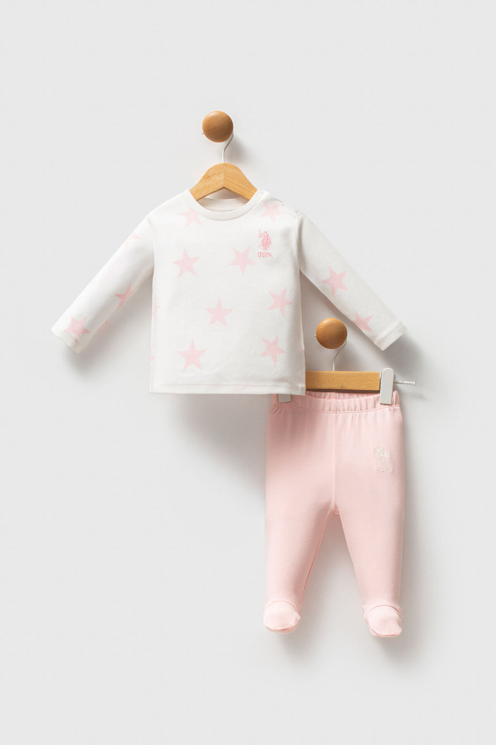 U.S.POLO KIZ BEBEK PATİKLİ 2Lİ TAKIM