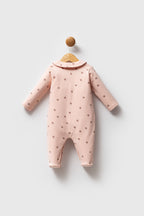 U.S. Polo Assn. Kýz Bebek Kýþlýk Regular Fit Pembe Tulum USB2761-C-V1